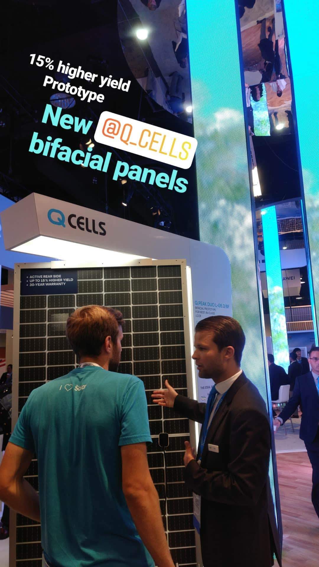 Q CELLS Bifacial Solar Panel