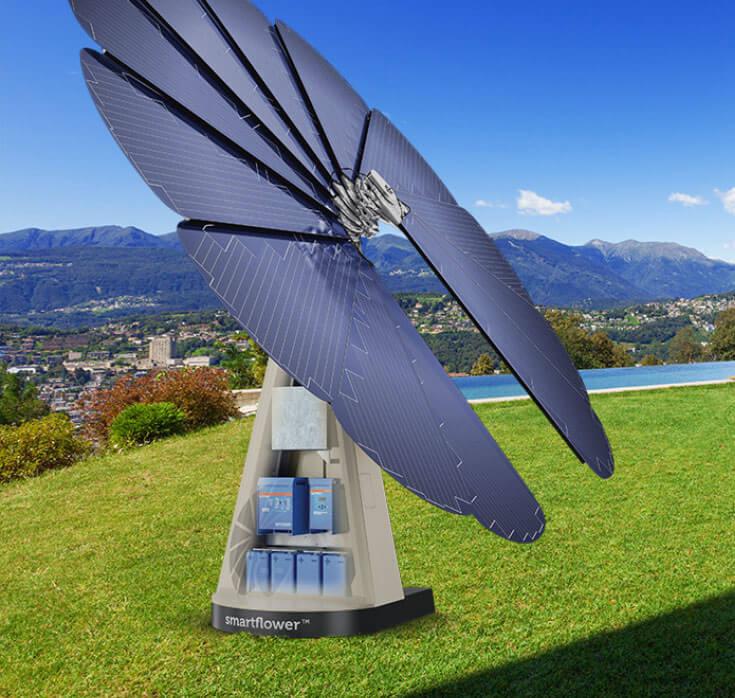 SmartFlower Solar and Battery