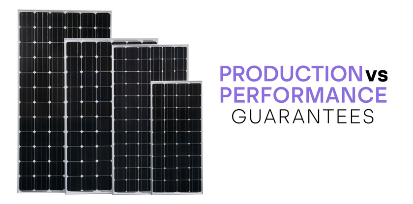 Production vs. Performance Guarantees