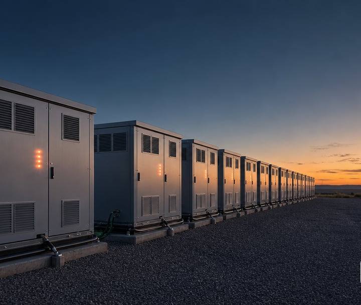 Utility scale batteries that are helping California use more solar power than natural gas for the first time.