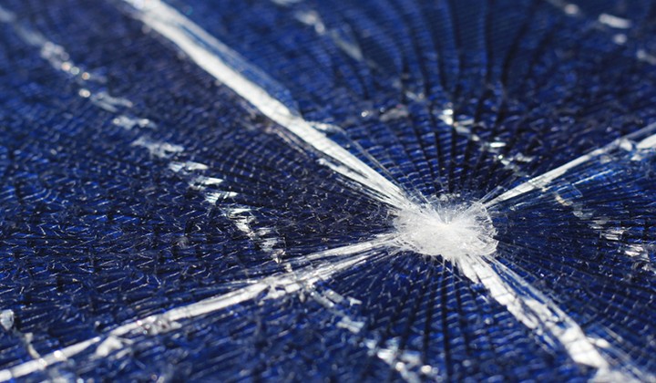 can golf balls damage your solar panels