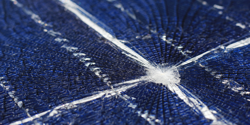 can golf balls damage your solar panels