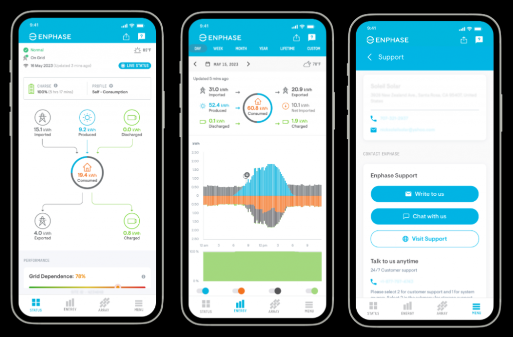 enphase enlighten app