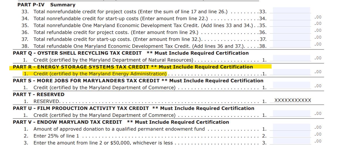 maryland battery tax credit tax form