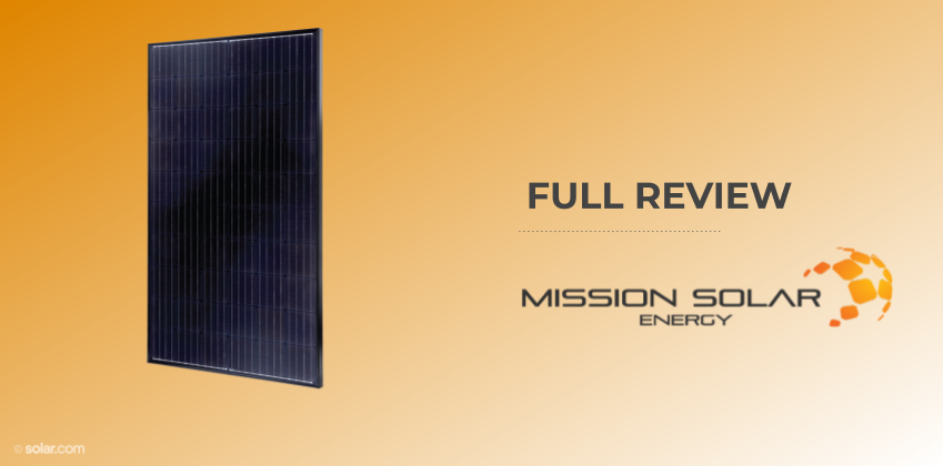 Mission Solar Energy Review