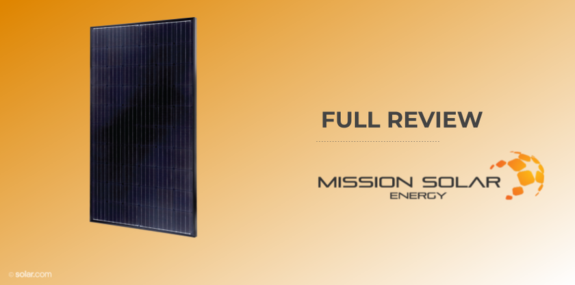 Mission Solar Energy Review