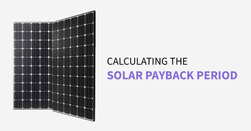 payback period for solar panels