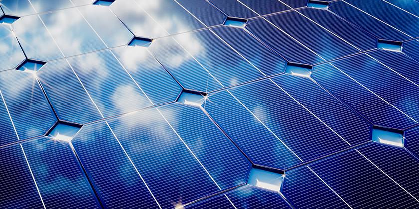 What are solar panels made of?