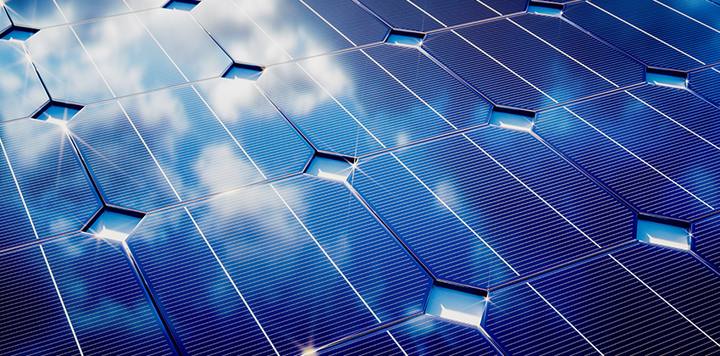 What are solar panels made of?