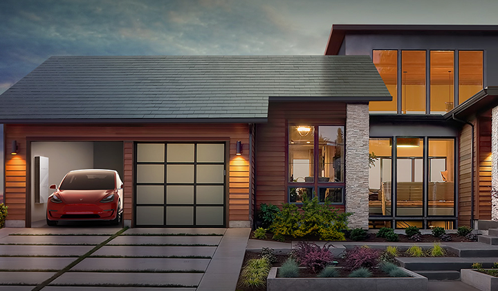 Tesla solar roof